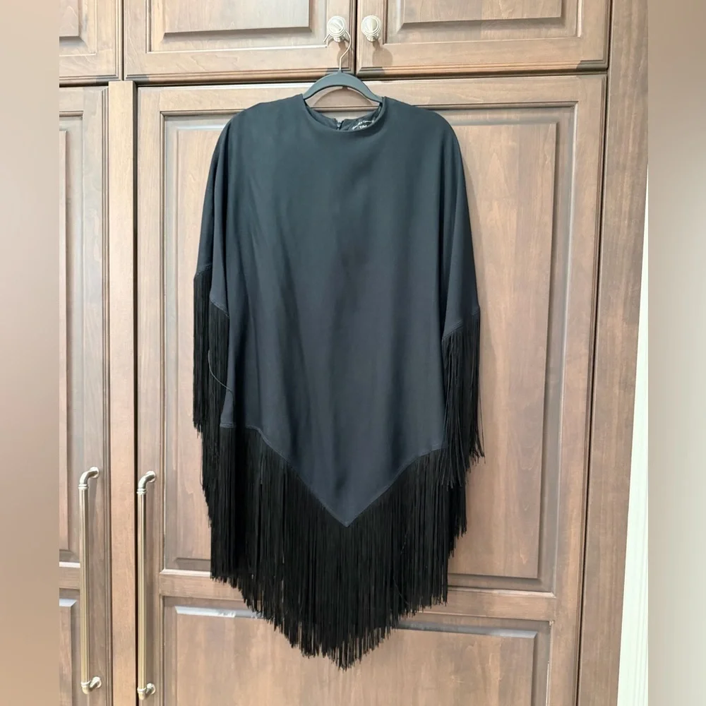 NWOT - Piccolo Mrs Ross Kaftan in Black by Taller Marmo - One Size GORG!! - Picture 4 of 9